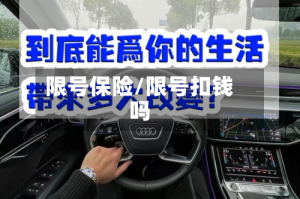 限号保险/限号扣钱吗