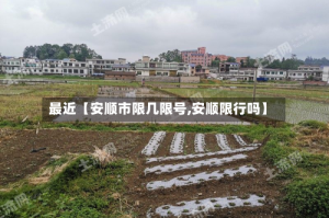 最近【安顺市限几限号,安顺限行吗】