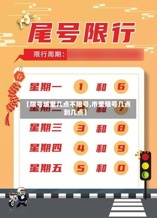 【限号城里几点不限号,市里限号几点到几点】-第1张图片