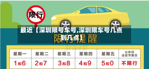 最近【深圳限号车号,深圳限车号几点到几点】-第1张图片