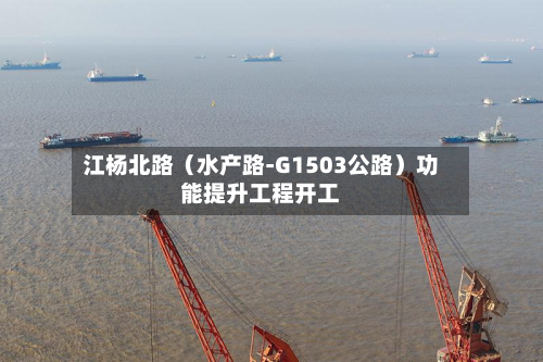 江杨北路（水产路-G1503公路）功能提升工程开工-第2张图片